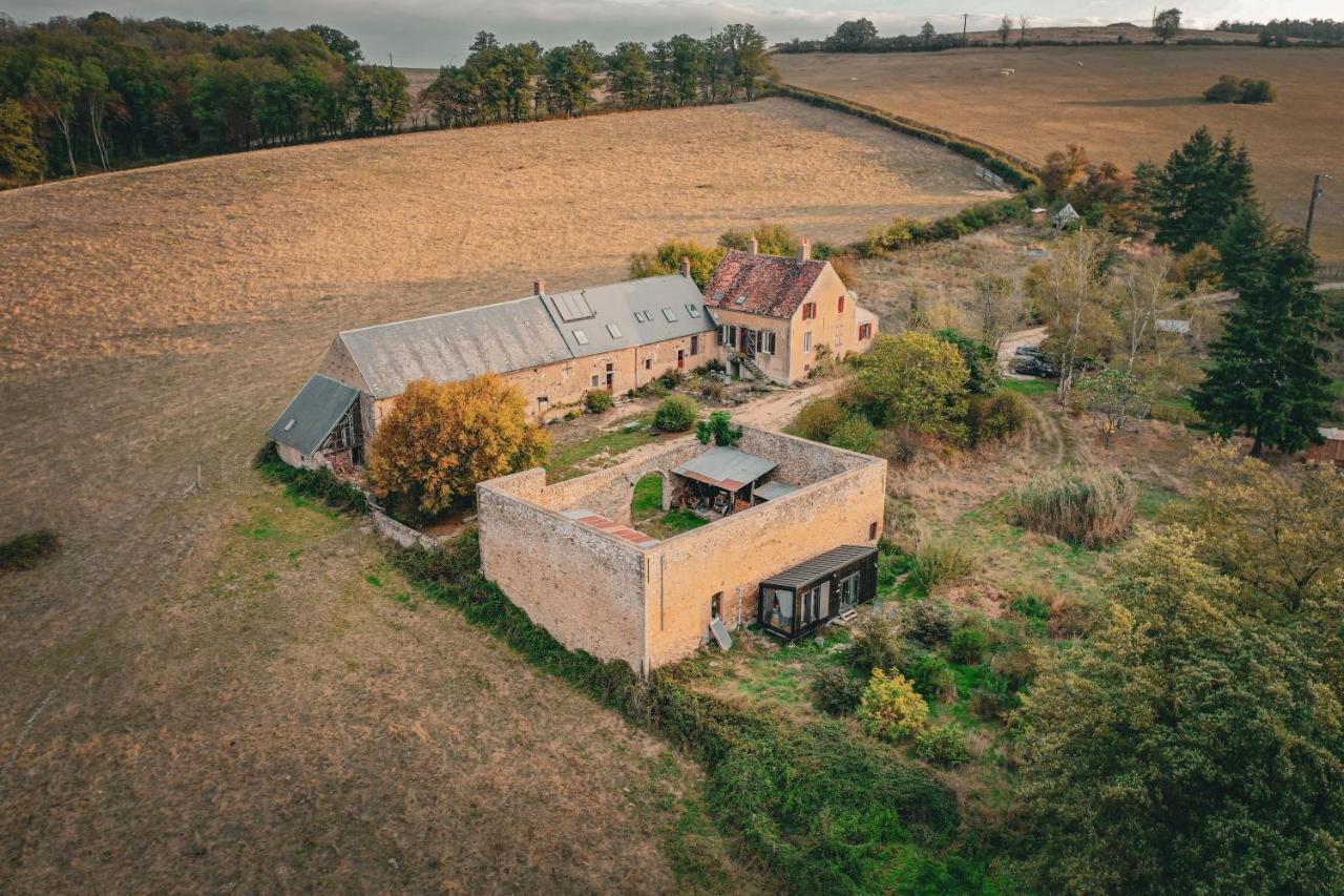 Tiny House Morvan Bourgogne Nature - 2H De Paris Bussieres  Buitenkant foto